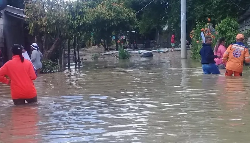 Foto referencia de ola invernal 2022