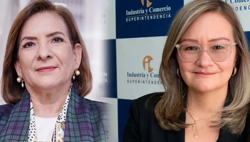 La procuradora general, Margarita Cabello, y la SuperIndustria, Cielo Rusinque