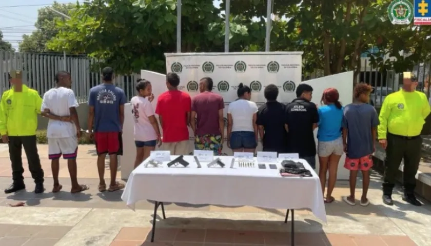 Comercializaban el estupefaciente en los barrios Henequén, Arroz Barato, Policarpa, San Pedro Mártir y Nelson Mandela.