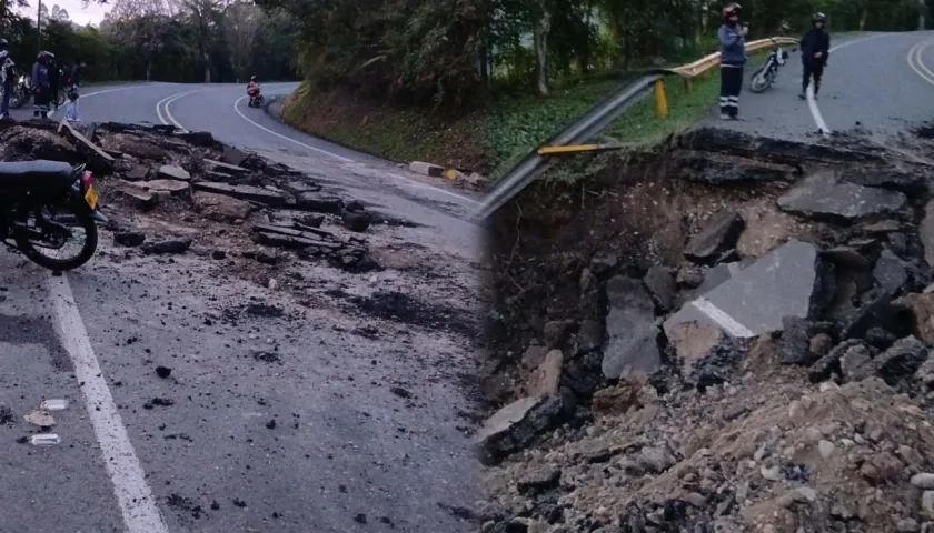 Los tramos de la vía Panamericana afectados por atentados con explosivos