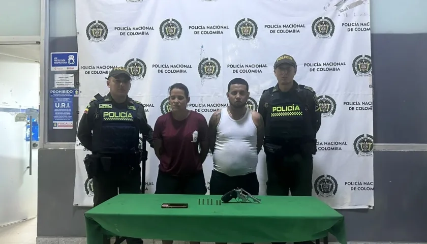 Los dos capturados por la Policía fueron llevados a la URI. 