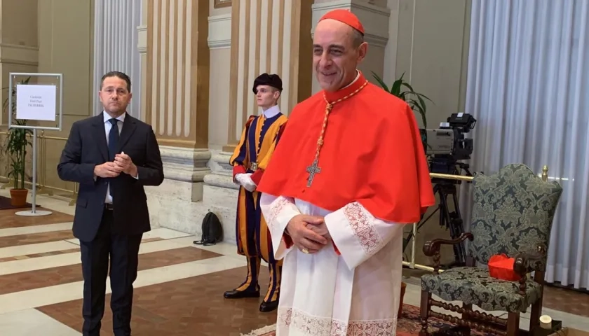 El prefecto del dicasterio para la Doctrina de la Fe, el cardenal argentino Víctor Manuel Fernández.