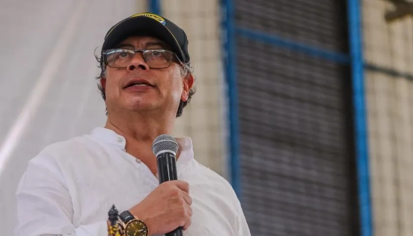 Presidente Gustavo Petro. 