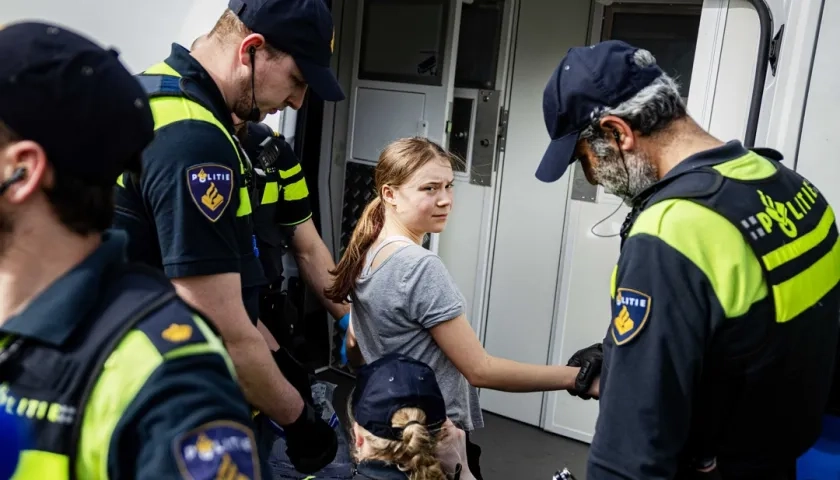 La activista Greta Thunberg.