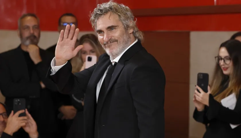 El actor estadounidense Joaquin Phoenix.