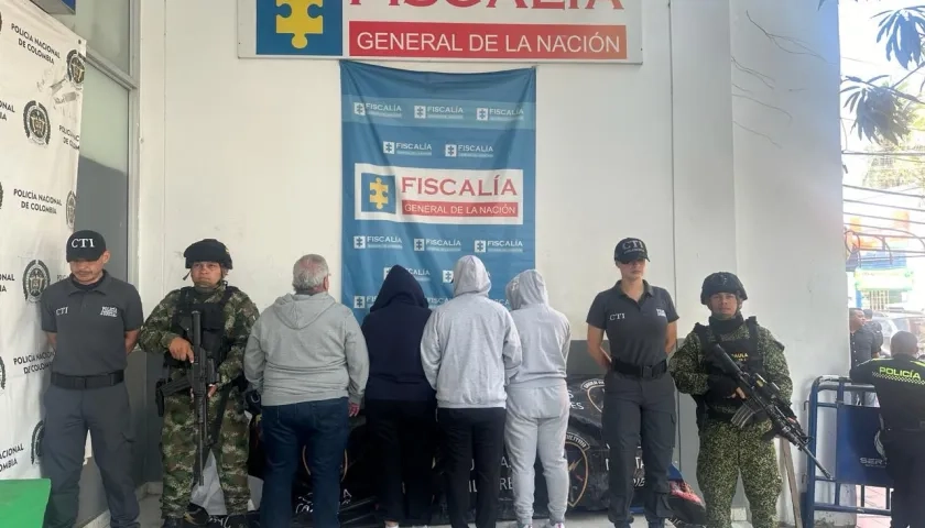 El Cuerpo Técnico de Investigación y el Ejército Nacional fueron los encargados de realizar las capturas.