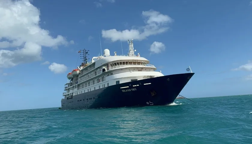 Crucero arribó a las playas del Cabo de la Vela.