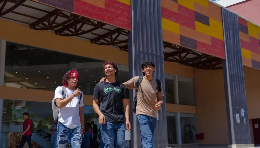 Foto referencia de estudiantes de la Universidad del Atlántico