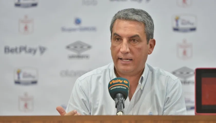 Fernando Jaramillo, presidente de la Dimayor. 