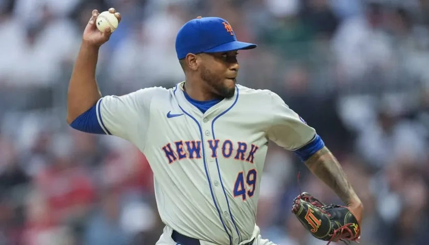 Julio Teherán disputó un solo juego con los Mets de Nueva York.