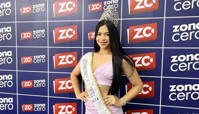 María Paula Amaya, reina de la Ciruela 2024.