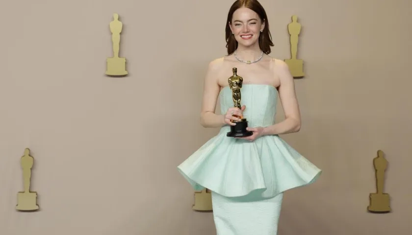 Emma Stone en los Óscar.