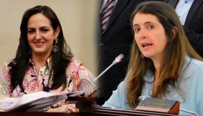 María Fernanda Cabal y Paloma Valencia.