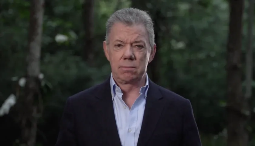 Expresidente Juan Manuel Santos. 