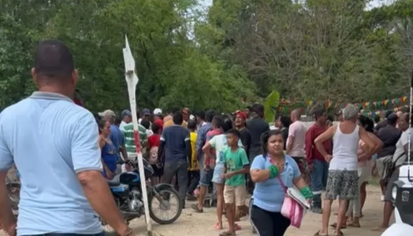 Lugar donde fue baleado el vendedor de jugo. 