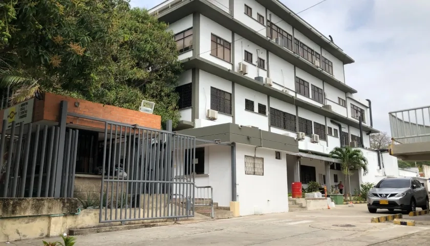 Fachada de Medicina Legal en Barranquilla.
