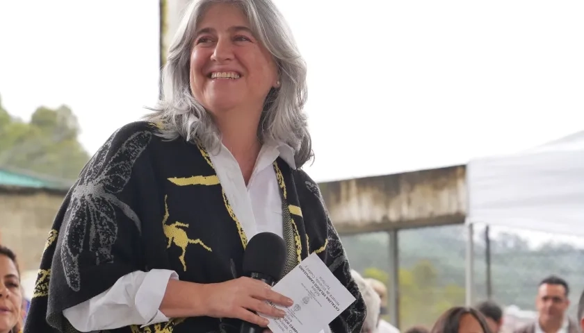 Catalina Velasco, ministra de Vivienda.