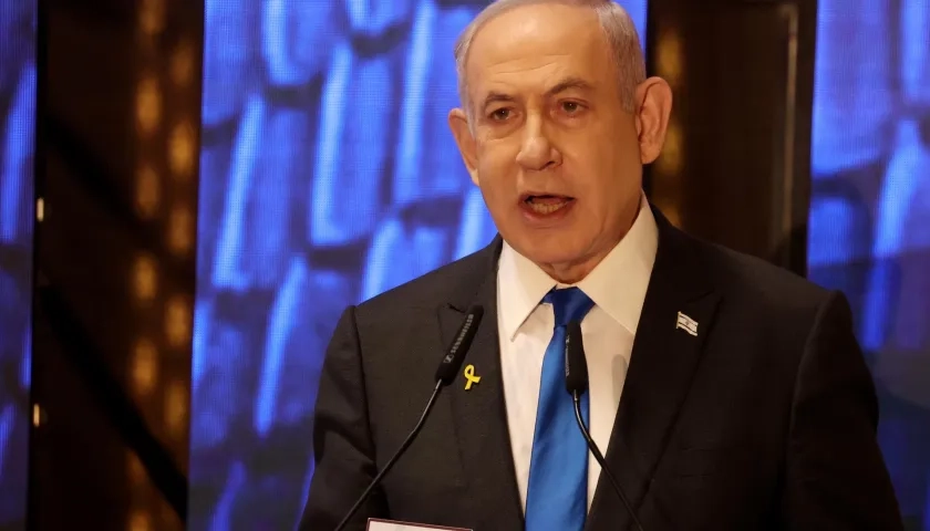 Benjamín Netanyahu, primer ministro de Israel.