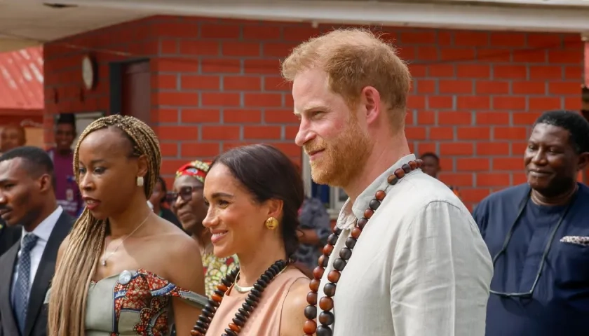 Prince Harry y Meghan Markle.