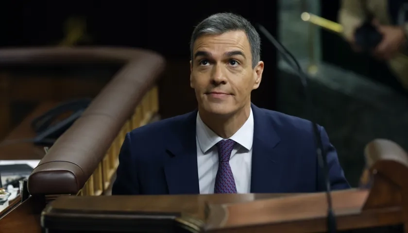 El Presidente del gobierno español, Pedro Sánchez.