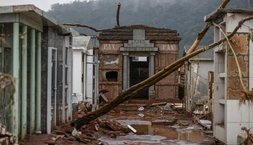 desastres por emergencias en Brasil. 