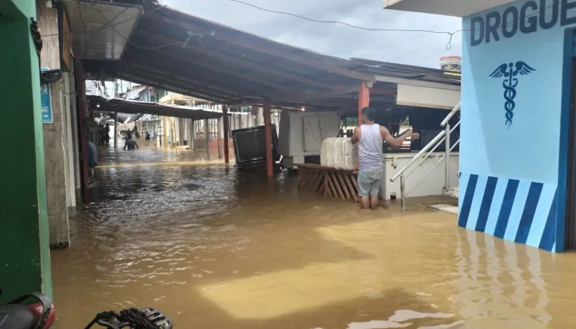 En el corregimiento de Las Delicias, en el municipio de Montecristo.