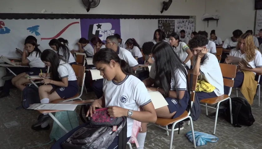 Simulacros en colegios de Barranquilla.