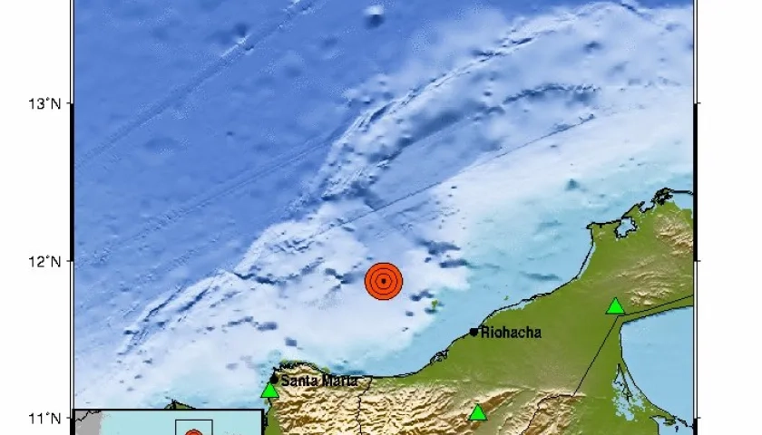 El temblor de este jueves en La Guajira