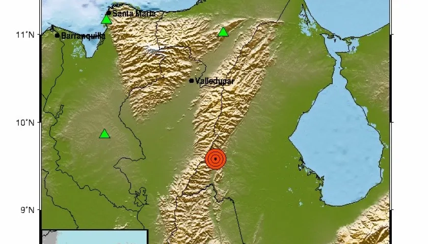 El temblor de este viernes 3 de mayo en el norte de Colombia