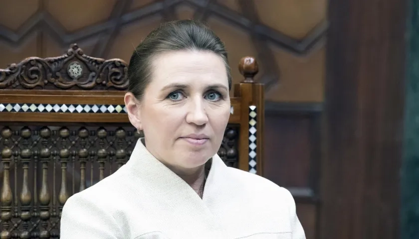 La primera ministra danesa, Mette Frederiksen.