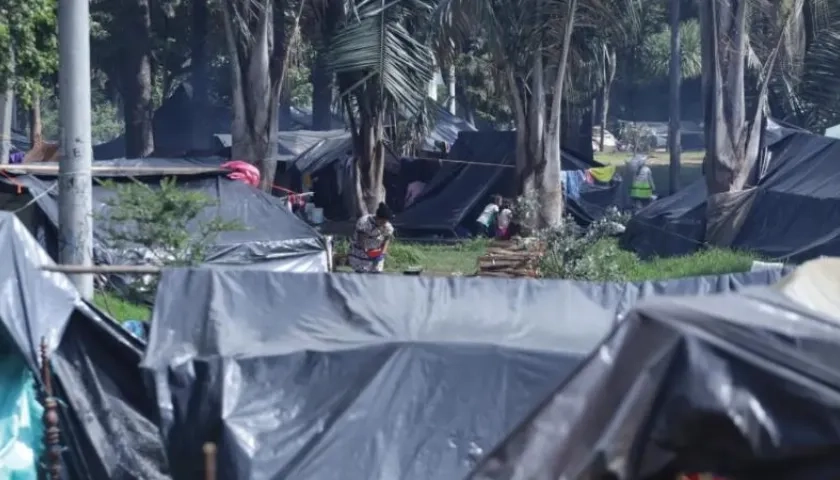 Comunidades indígenas asentadas en el  Parque Nacional.