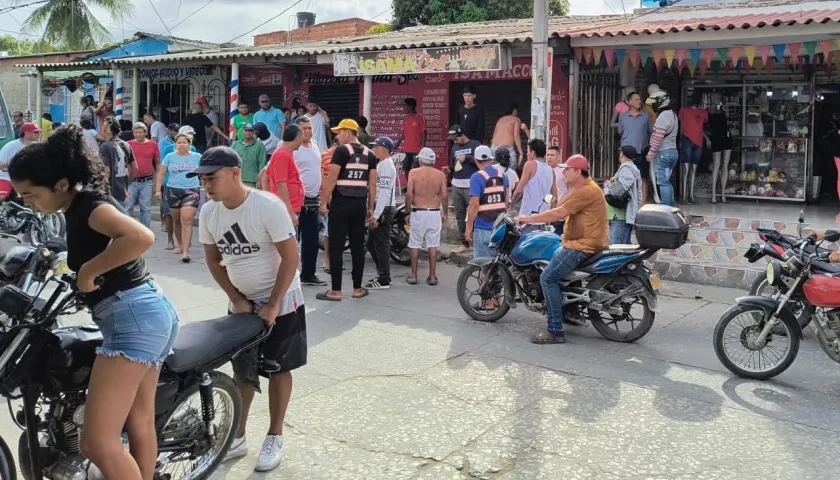 Sucedió en el barrio El Carmen. 