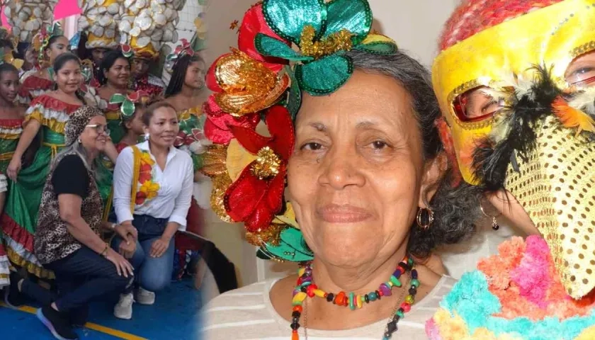 Pachita fue una insignia en el Carnaval de Barranquilla.