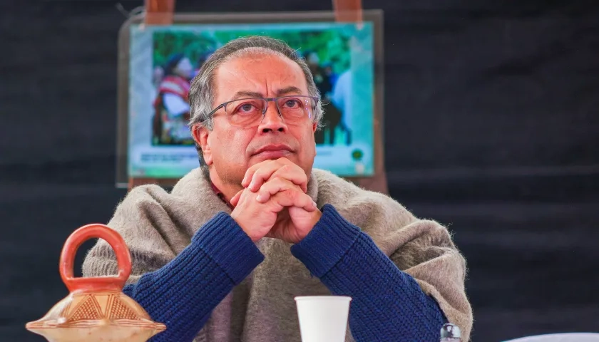 El Presidente Gustavo Petro.