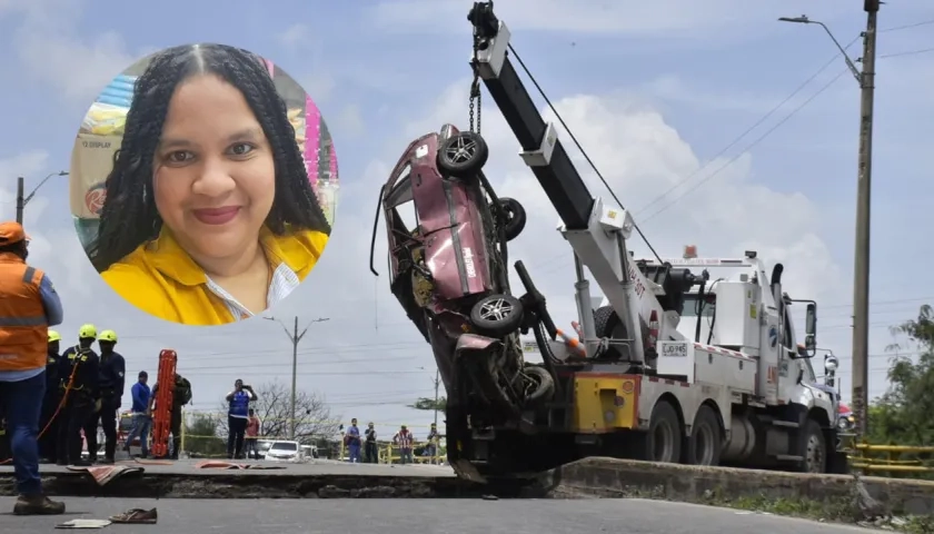 Brenda, sobreviviente de tragedia en la calle 30