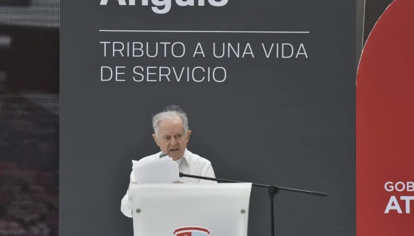 El empresario Luis Carlos Sarmiento Angulo.