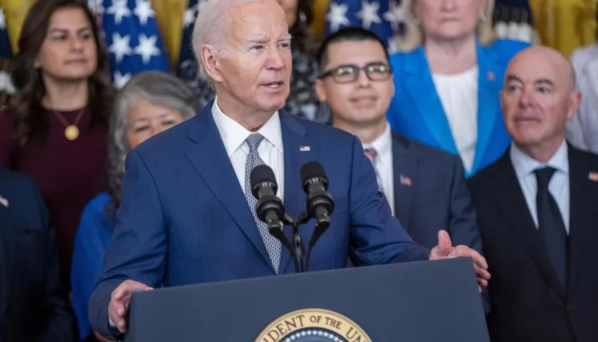 Joe Biden aspira a ser reelegido el próximo 5 de noviembre.