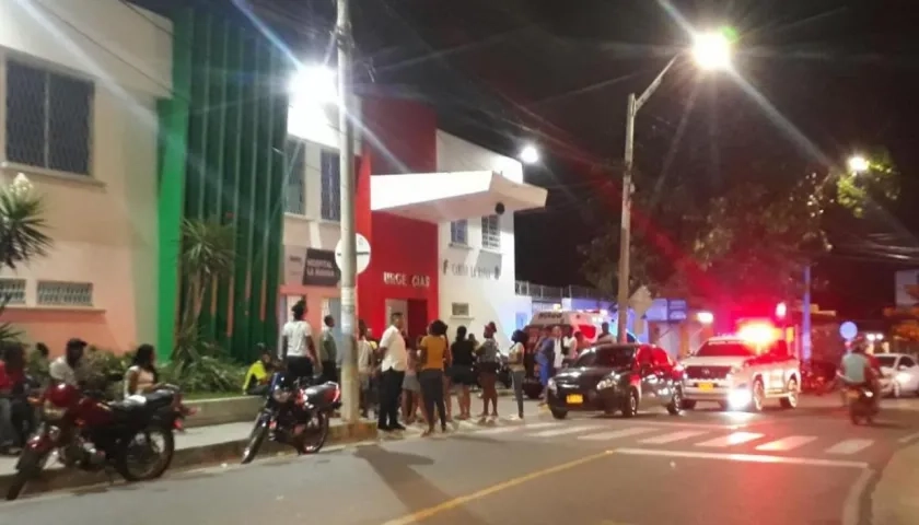 El capturado fue trasladado al Camino La Manga, tras resultar herido en el hecho.