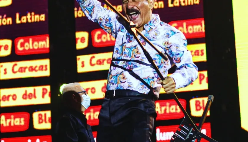 Charlie Aponte, exvocalista de El Gran Combo de Puerto Rico.