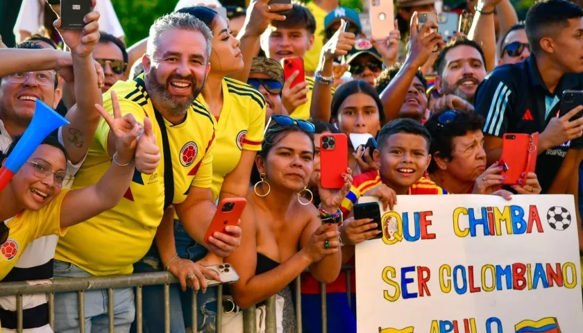 El fervor por la Selección Colombia se siente tanto en el país como en Estados Unidos. 