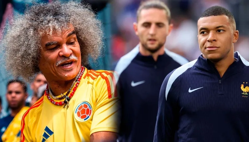 Carlos Valderrama criticó fuertemente al francés Kylian Mbappé.