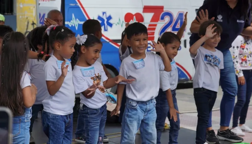 Los niños, grandes protagonistas en la administración distrital, declaró el alcalde Alejandro Char