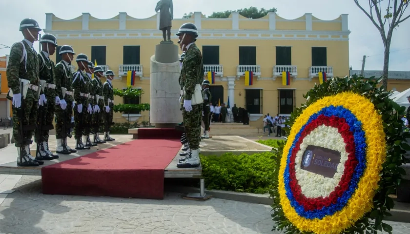 Celebración del 20 de Julio en Soledad