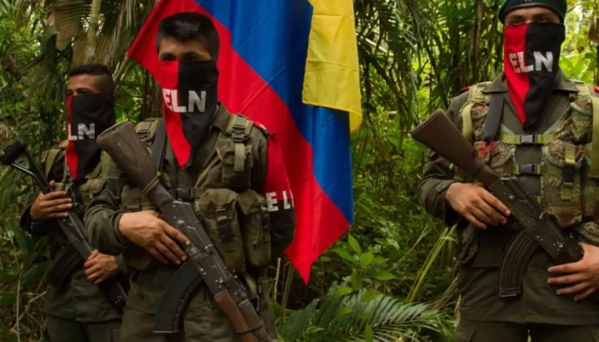 Guerrilleros del ELN. 