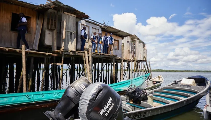 Imagen referencia desplazamiento en Buenaventura. 