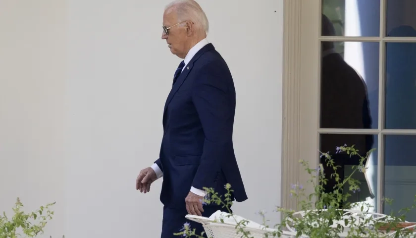 El presidente de Estados Unidos Joe Biden. 