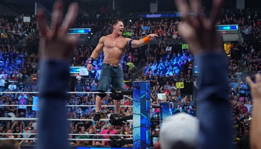 John Cena se despide de la lucha libre profesional. 