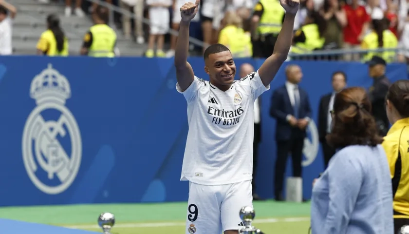 El francés Kylian Mbappé.