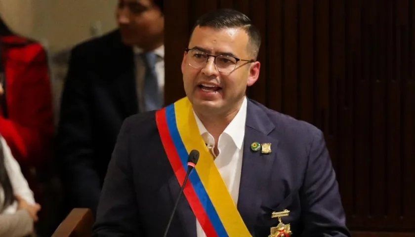 Jaime Salamanca, presidente de la Cámara de Representantes.