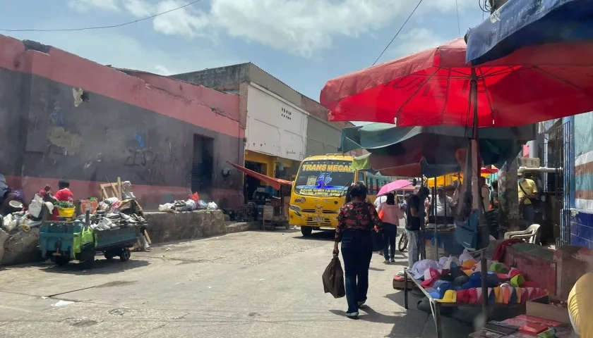 Sitio donde sucedió la agresión.